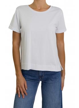 t shirt a manica corta tinta unita 